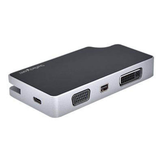 StarTech.com USB C/VGA,DVI, HDMI, Mini-DisplayPort Adapter 10,1 cm grau | CDPVDHMDPDP