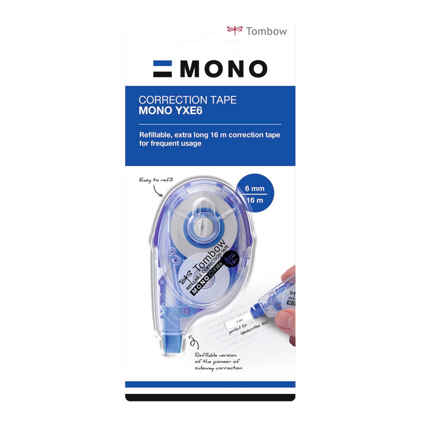 Tombow Korrekturroller MONO YXE6 6,0 mm | CT-YXE6