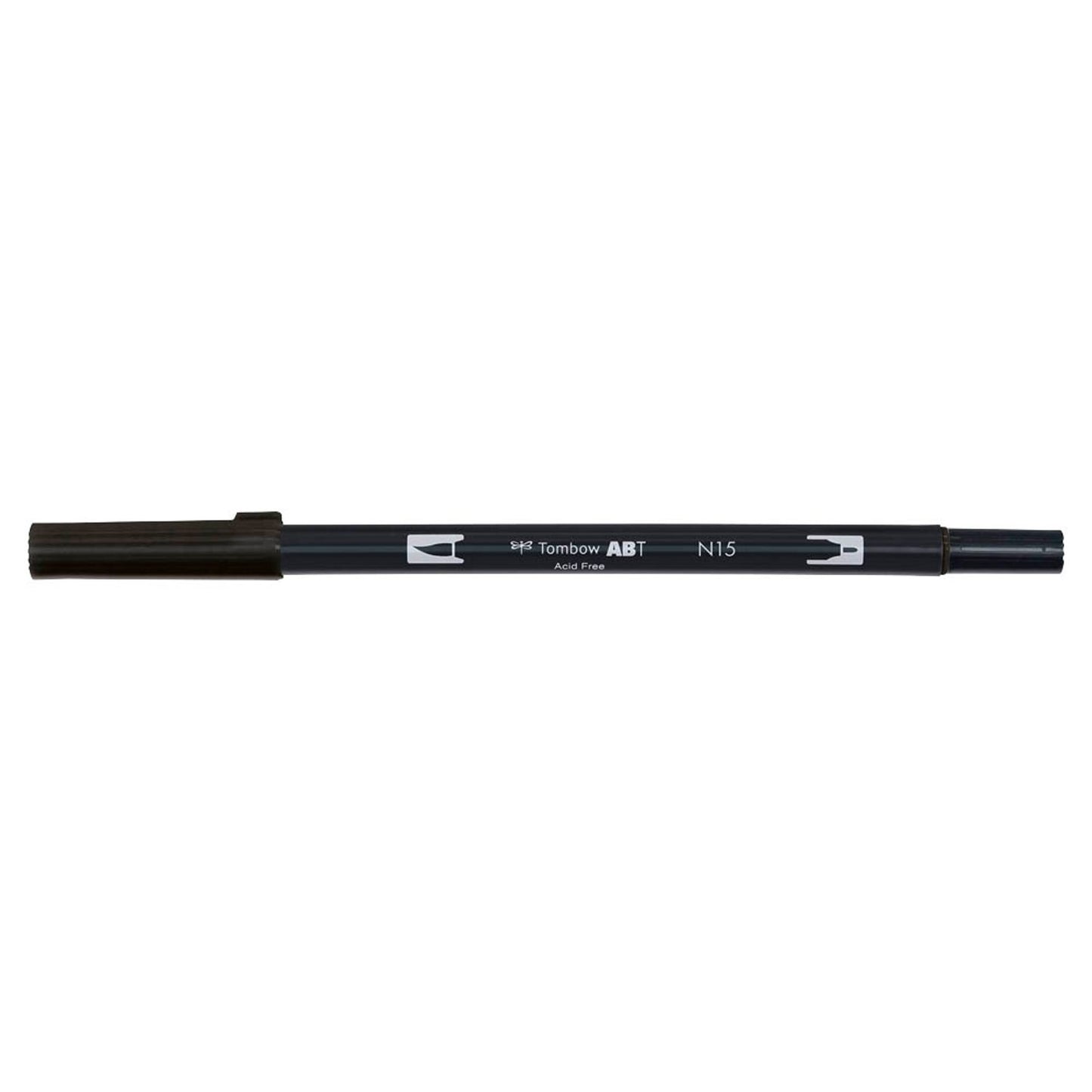 Tombow ABT Dual Brush-Pen schwarz | ABT-N15
