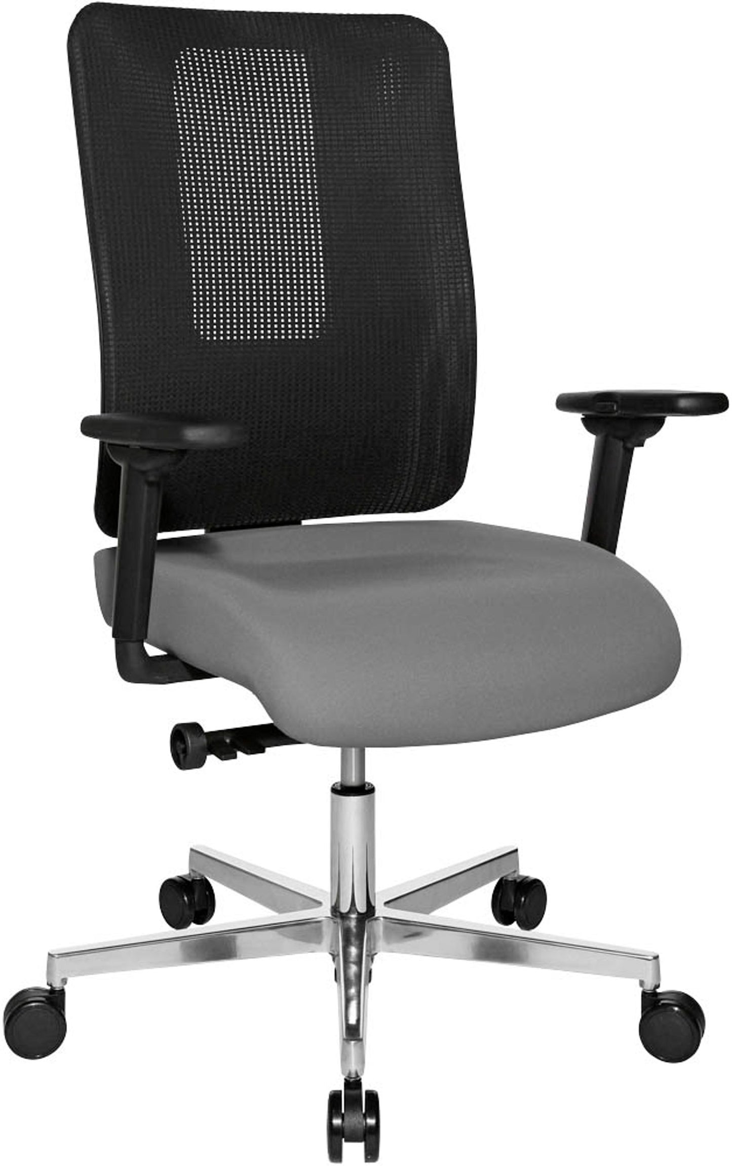 Topstar Bürostuhl Sitness Open X (N) Deluxe Alu mit Schiebesitz, OX39WTW2, Gestell alu