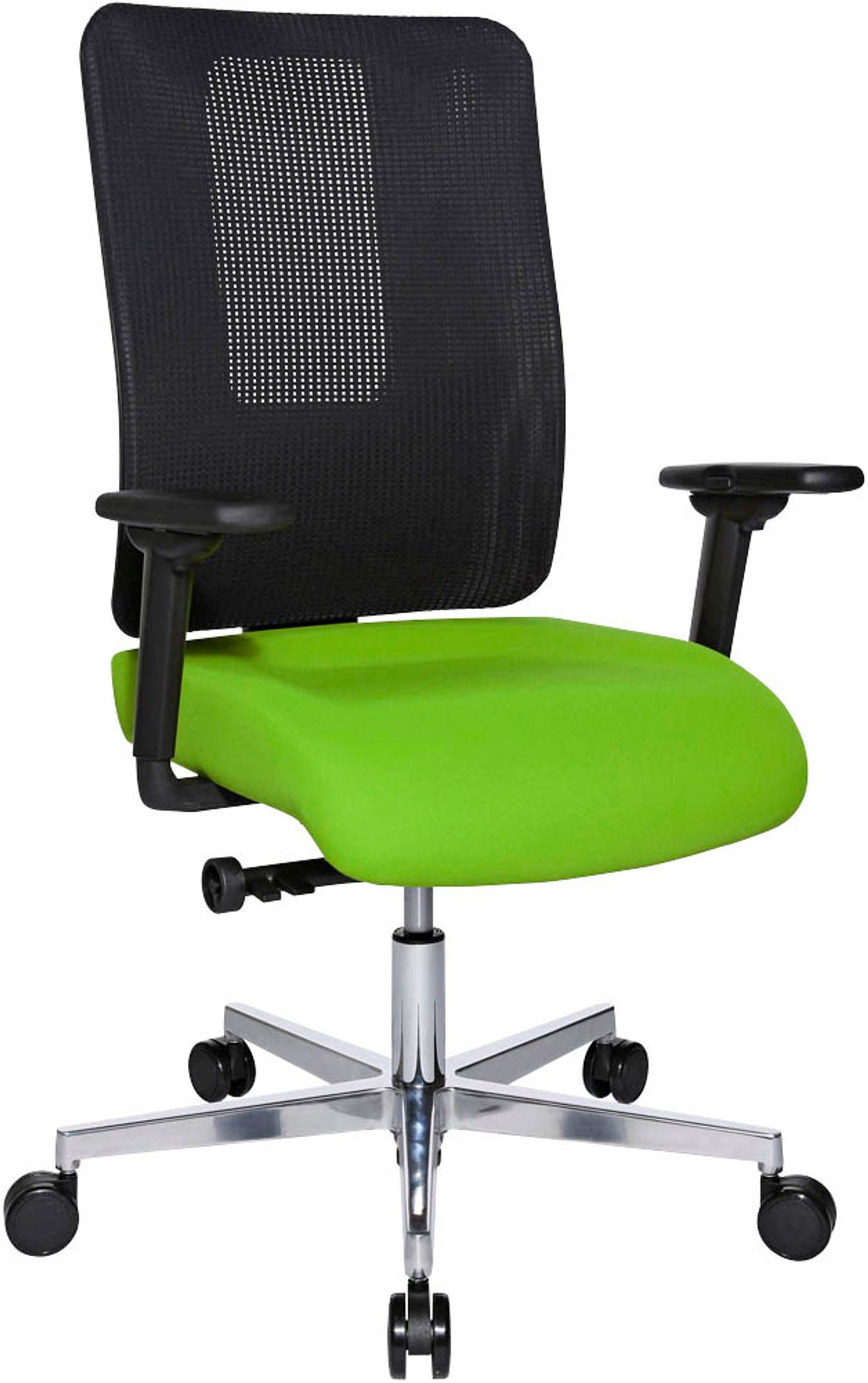 Topstar Bürostuhl Sitness Open X (N) Deluxe Alu mit Schiebesitz, OX39WTW2, Gestell alu
