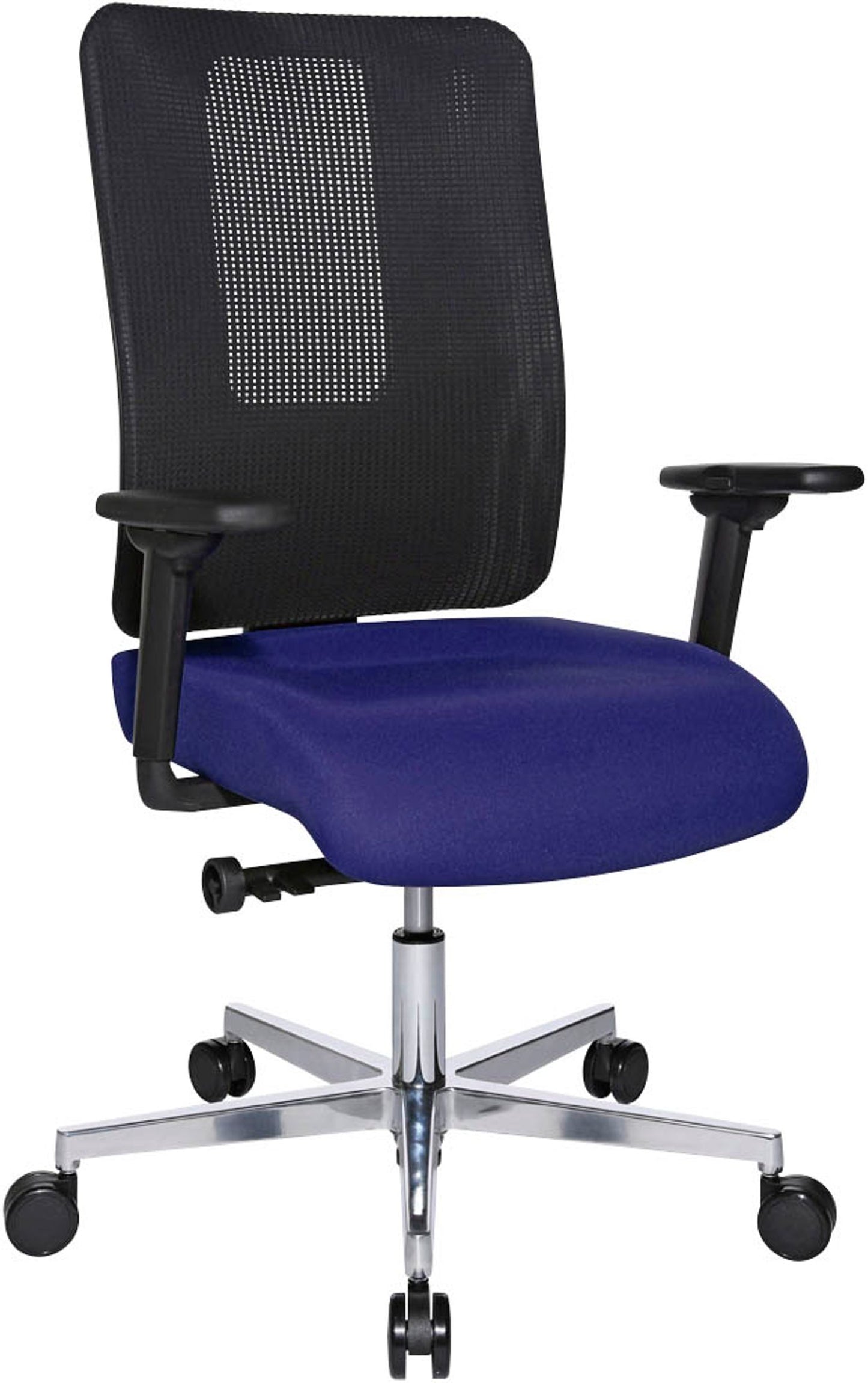 Topstar Bürostuhl Sitness Open X (N) Deluxe Alu mit Schiebesitz, OX39WTW2, Gestell alu