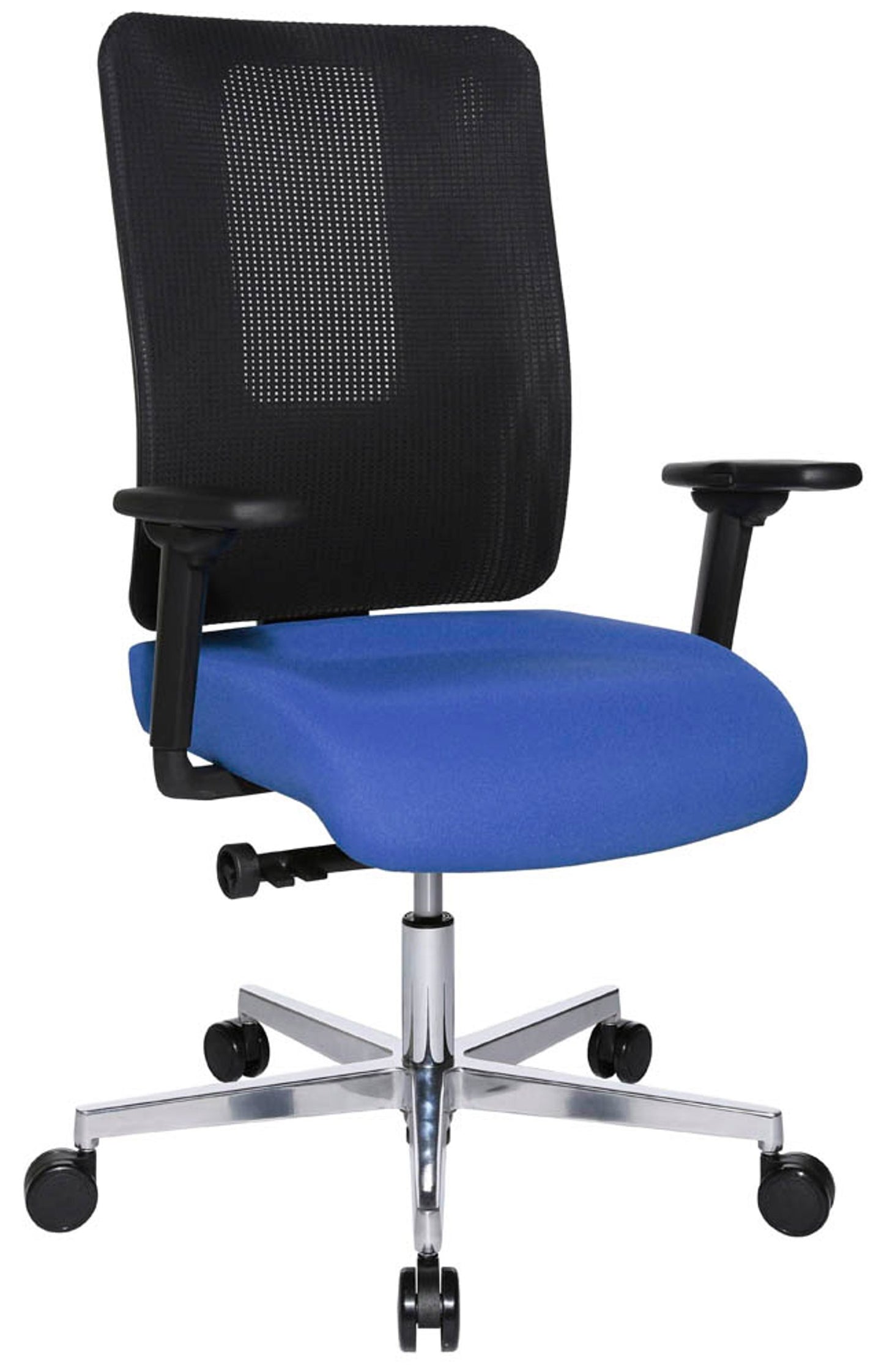 Topstar Bürostuhl Sitness Open X (N) Deluxe Alu mit Schiebesitz, OX39WTW2, Gestell alu