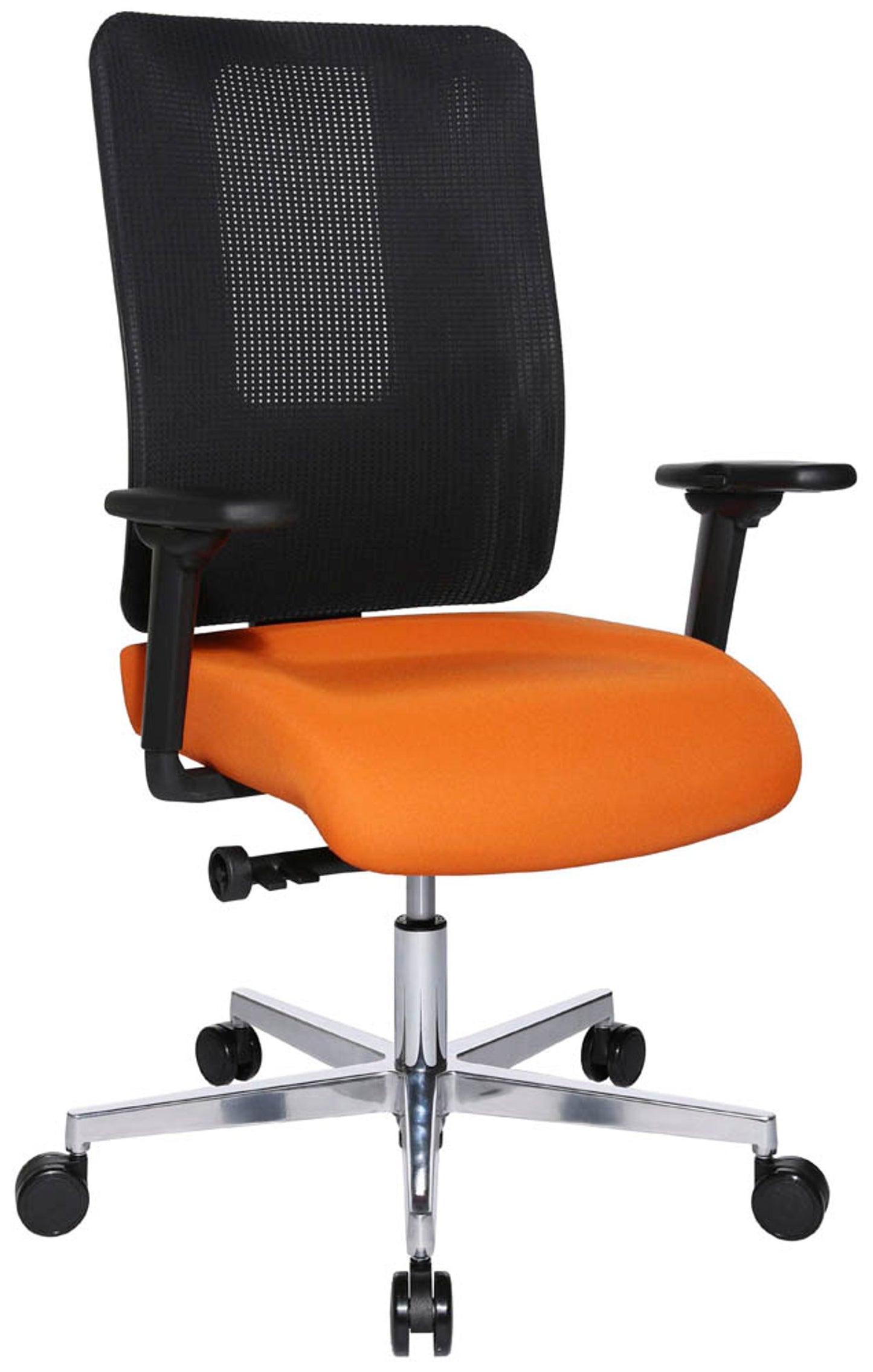 Topstar Bürostuhl Sitness Open X (N) Deluxe Alu mit Schiebesitz, OX39WTW2, Gestell alu