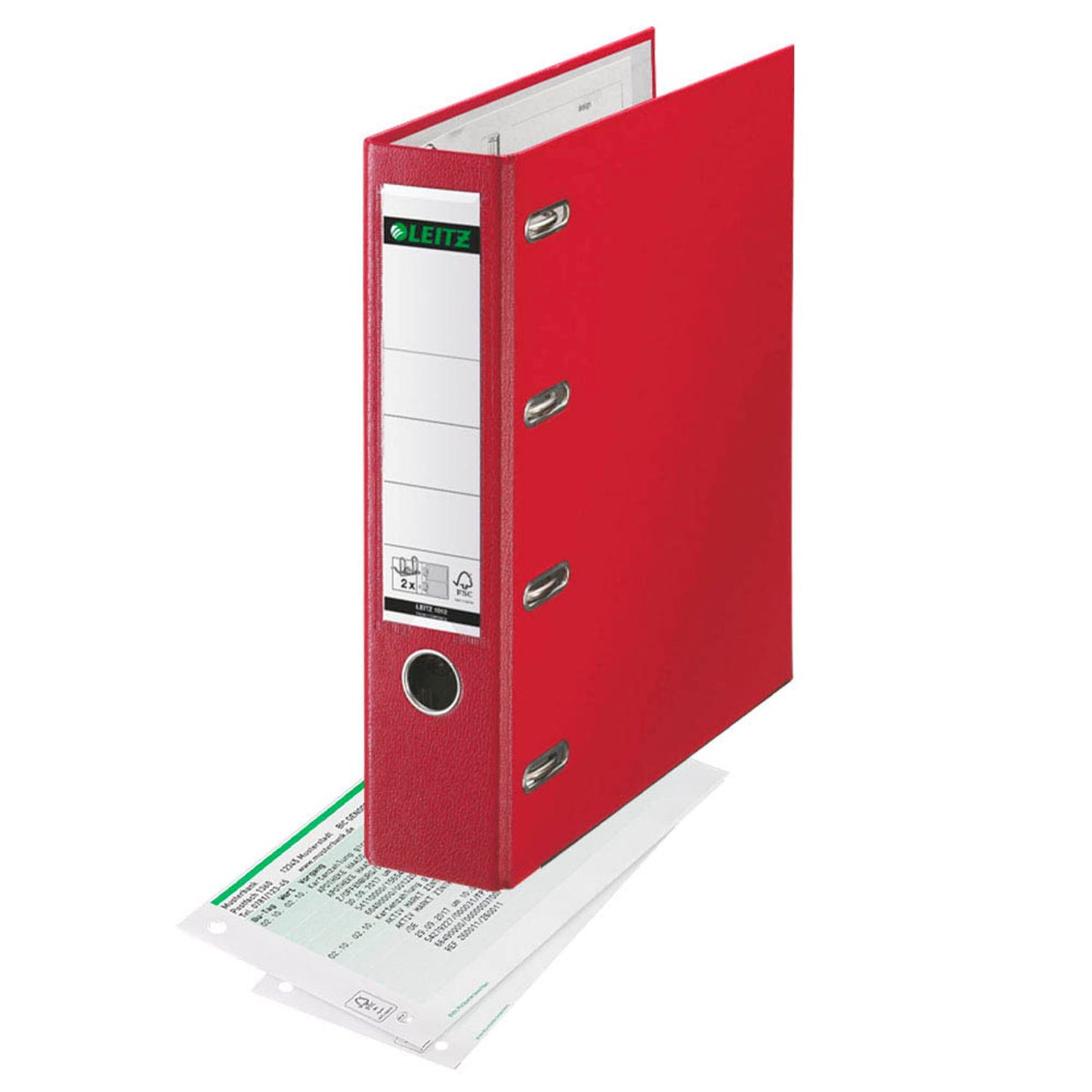 LEITZ Doppelordner Karton 7,5 cm