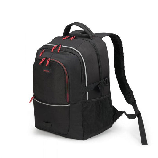 DICOTA Laptop-Rucksack Backpack Plus SPIN Recycling-PET schwarz 27 l bis 39,6 cm (15,6 Zoll) | D31736