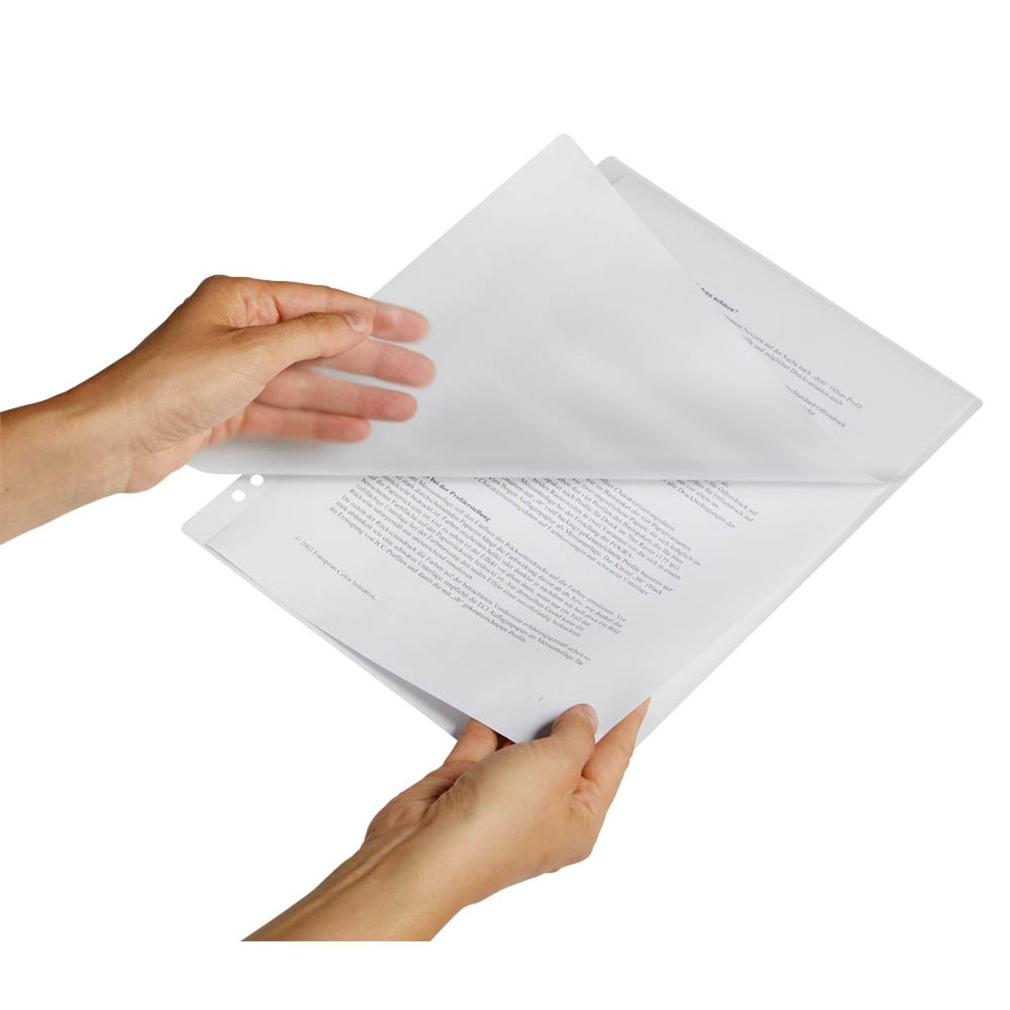 LMG Laminierfolien matt für A4 80 micron Universal-Lochung | LMGA4-80LM-25 | 1 Pack = 25 St.
