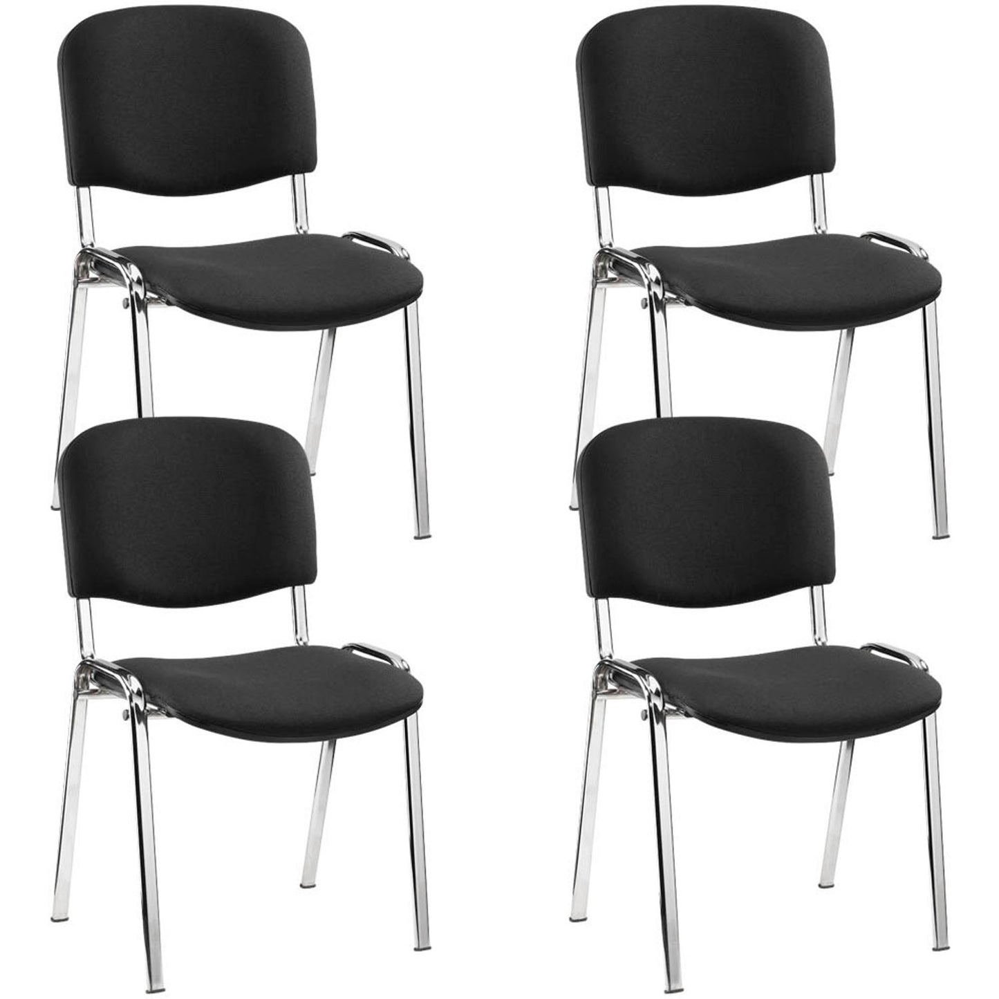4 Nowy Styl Besucherstühle Iso ISO CR 1.3 Stoff