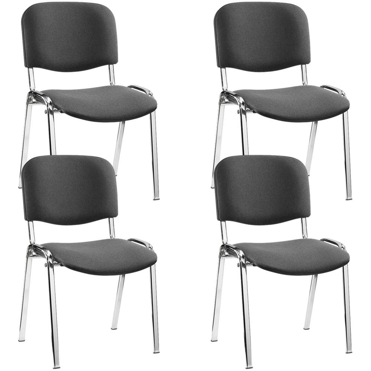 4 Nowy Styl Besucherstühle Iso ISO CR 1.3 Stoff