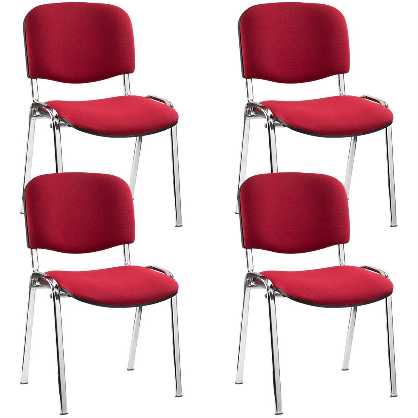 4 Nowy Styl Besucherstühle Iso ISO CR 1.3 Stoff