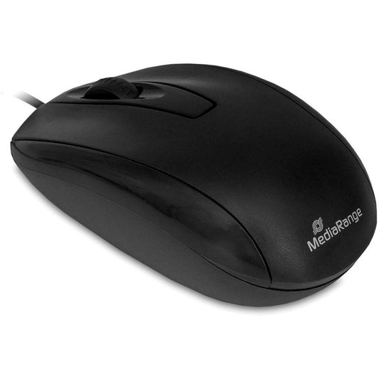 MediaRange Maus kabelgebunden schwarz | MROS211