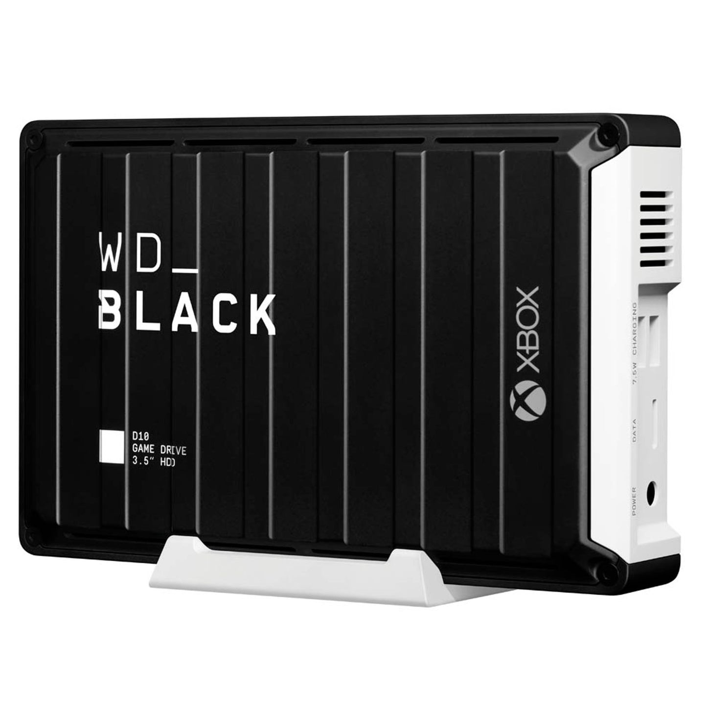 Western Digital WD_BLACK D10 Game Drive for Xbox One 12 TB externe HDD-Festplatte schwarz, weiß | WDBA5E0120HBK-EESN