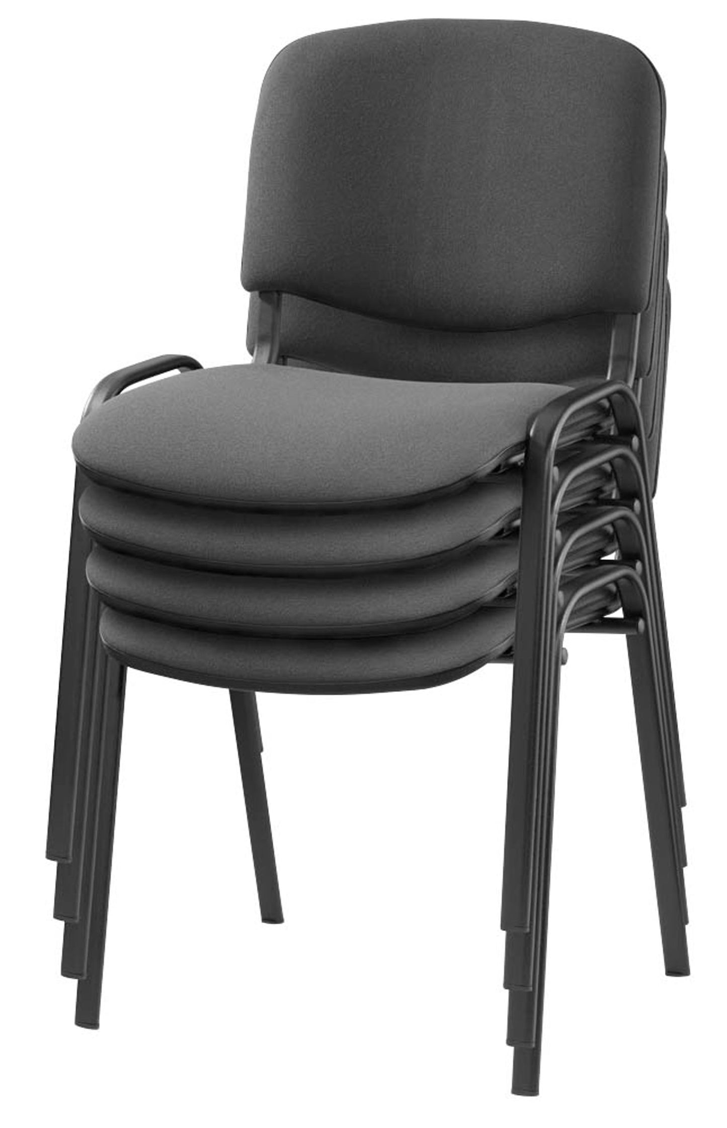 4 Nowy Styl Besucherstühle Iso ISO BLACK 1.3 Stoff