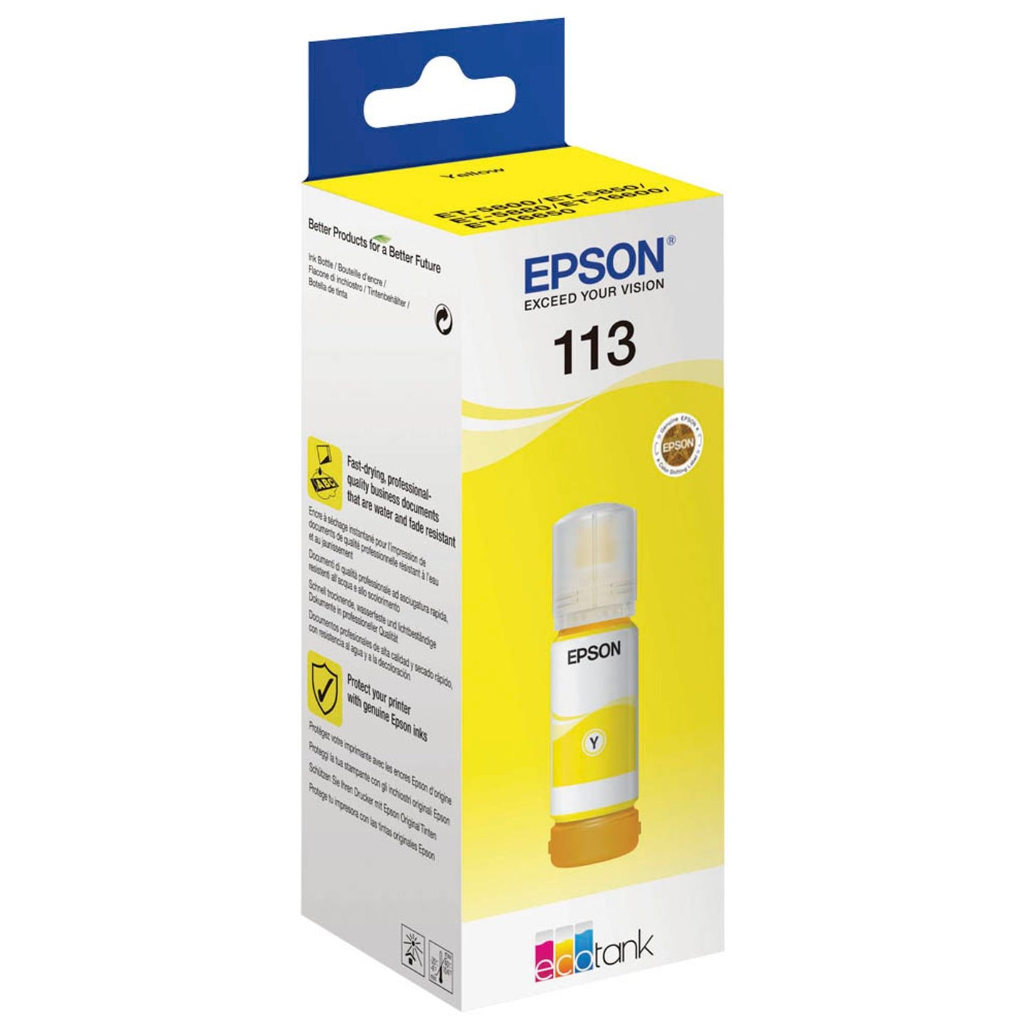 EPSON 113/T06B4 gelb Tintenflasche | C13T06B440
