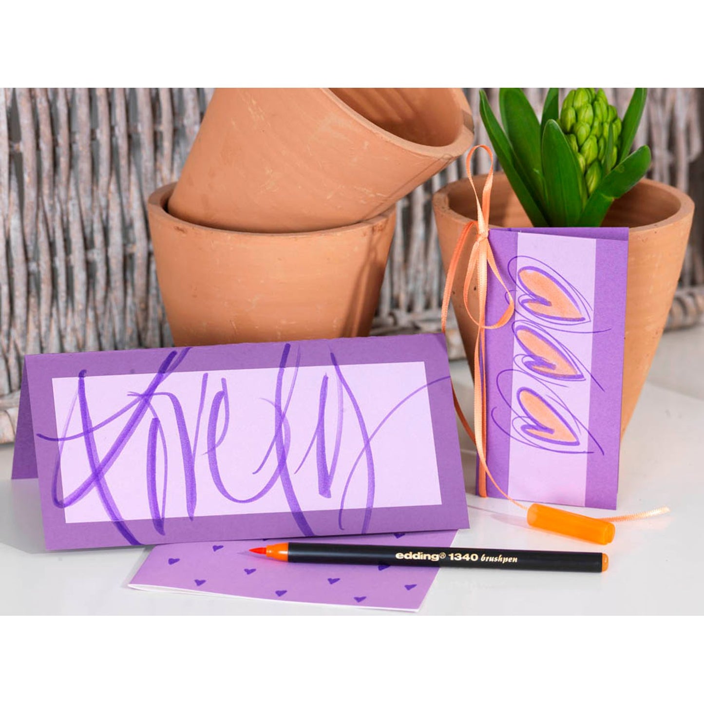 edding Starter Set 1340 Brush-Pens farbsortiert | 4-1340-10-2
