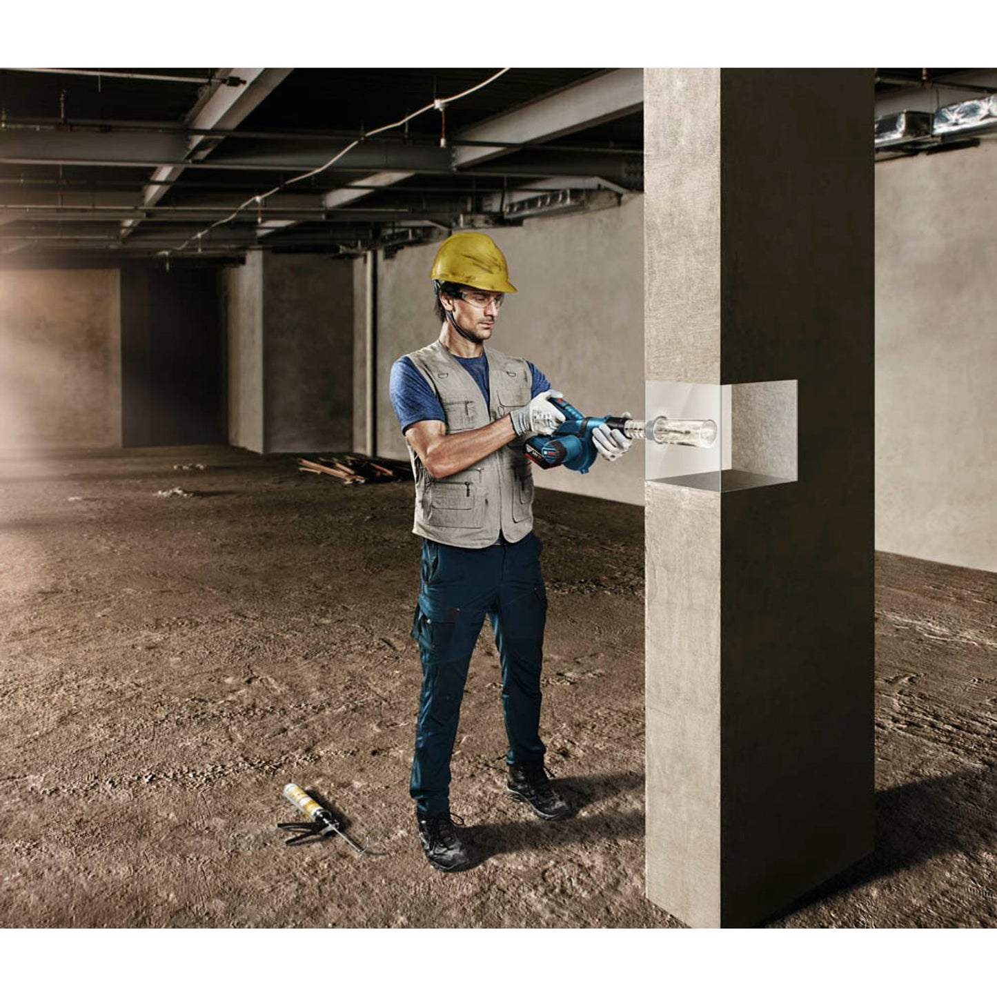 BOSCH Professional AKTION: GBL 18V-120 Akku-Laubbläser 18,0 V, ohne Akku mit Prämie nach Registrierung | 06019F5100