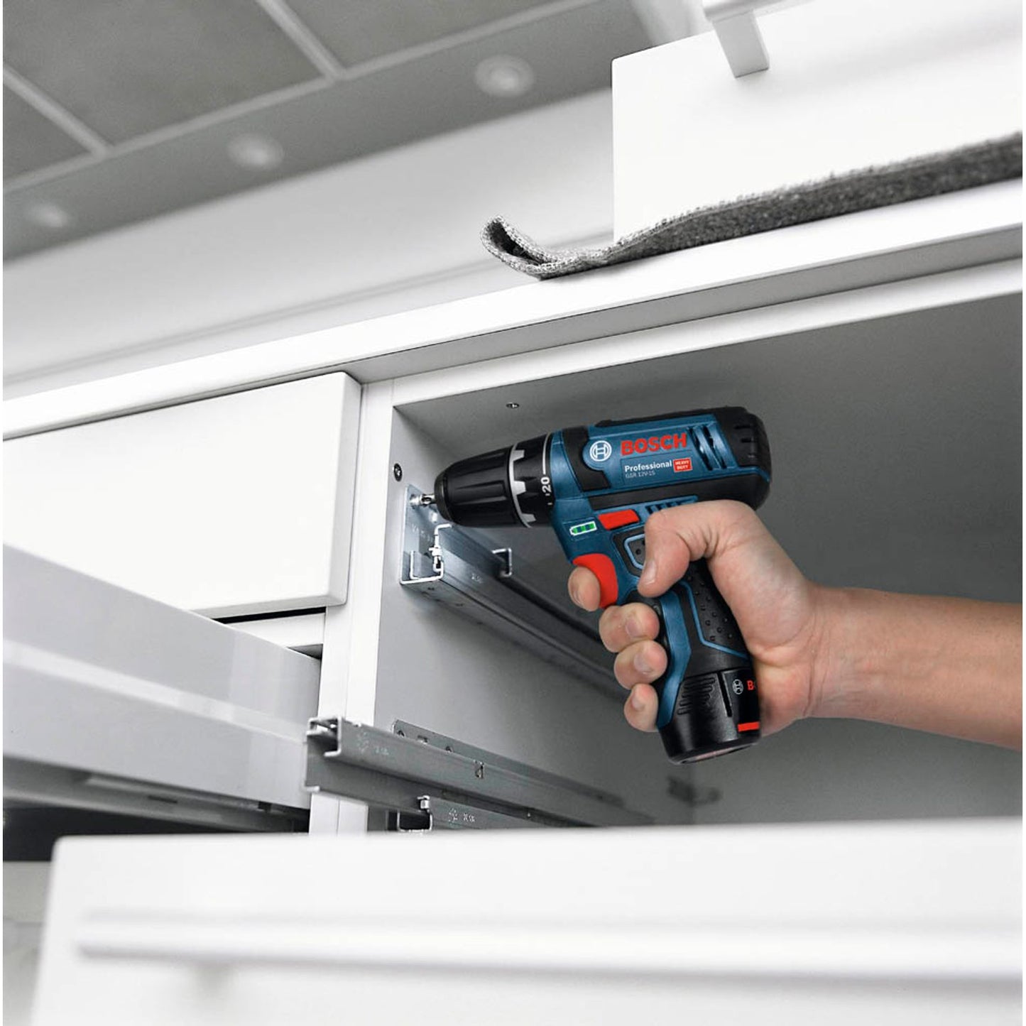 BOSCH Professional GSR 12V-15 Akku-Bohrschrauber 12,0 V, ohne Akku | 601868101