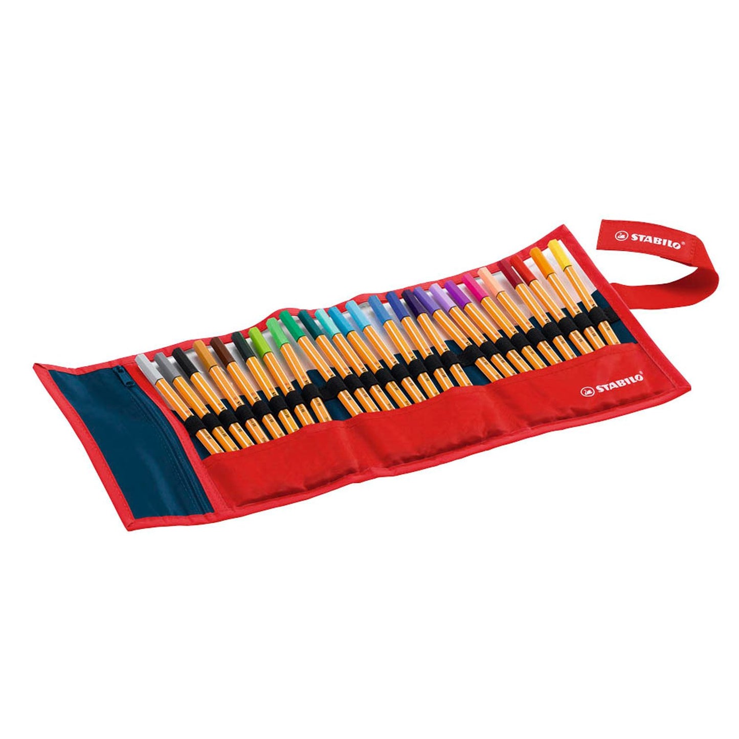 STABILO point 88 Fineliner farbsortiert 0,4 mm | 8825-1 | 1 Pack = 25 St.