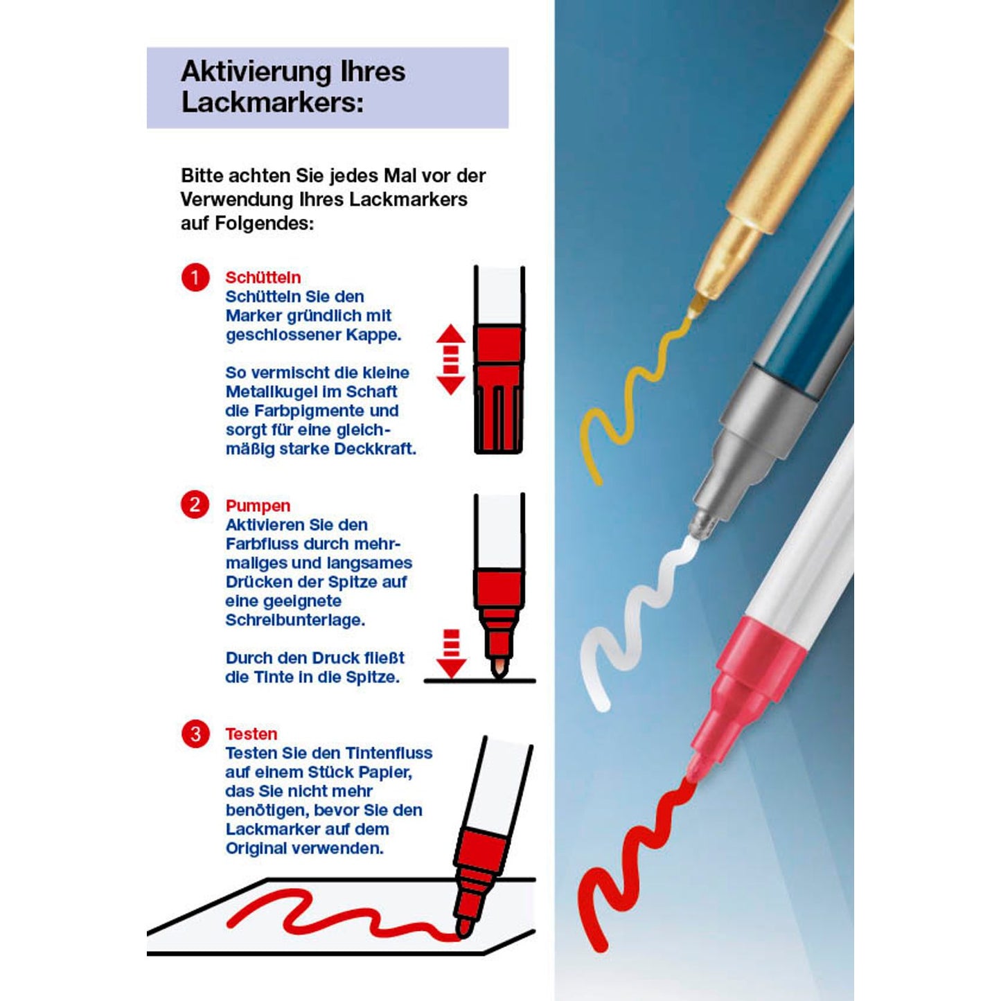 edding 753 Lackmarker gold 1,0 - 2,0 mm | 4-753053