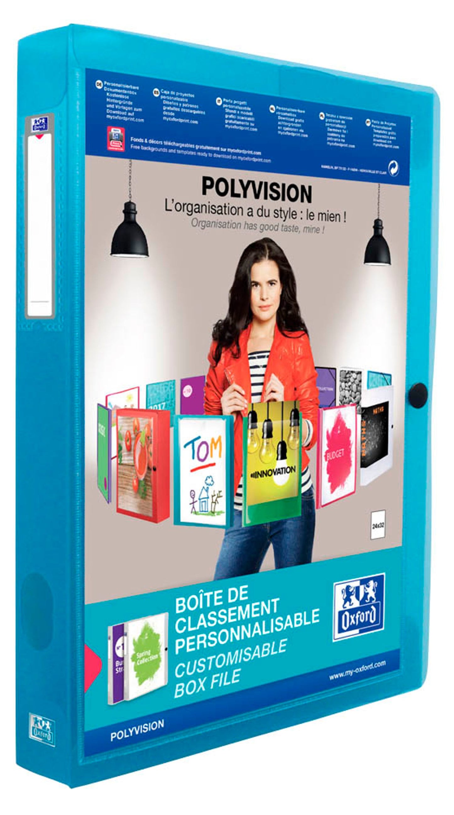 OXFORD Heftbox Polyvision 4,0 cm