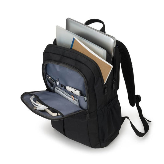 DICOTA Laptop-Rucksack Eco Backpack SCALE Kunstfaser schwarz 24,5 l bis 44,0 cm (17,3 Zoll) | D31696