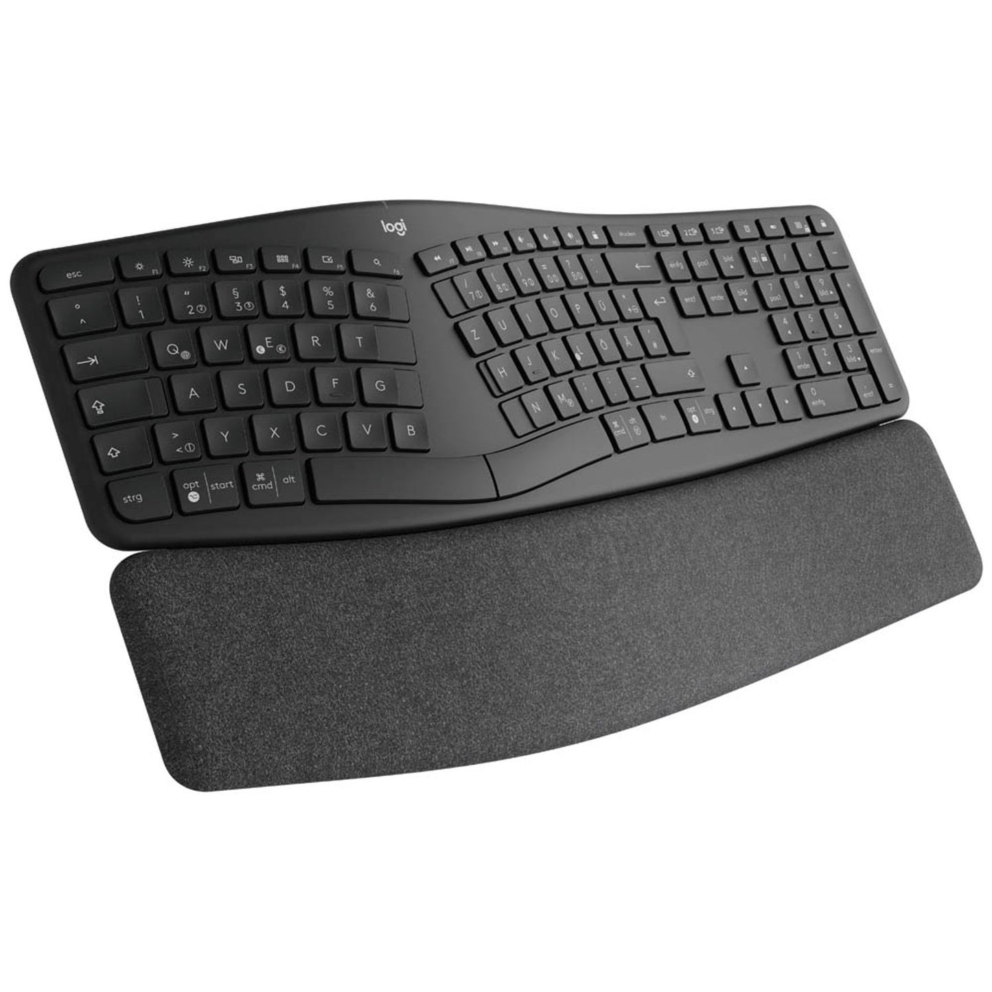 Logitech ERGO K860 ergonomische Tastatur kabellos schwarz | 920-009167