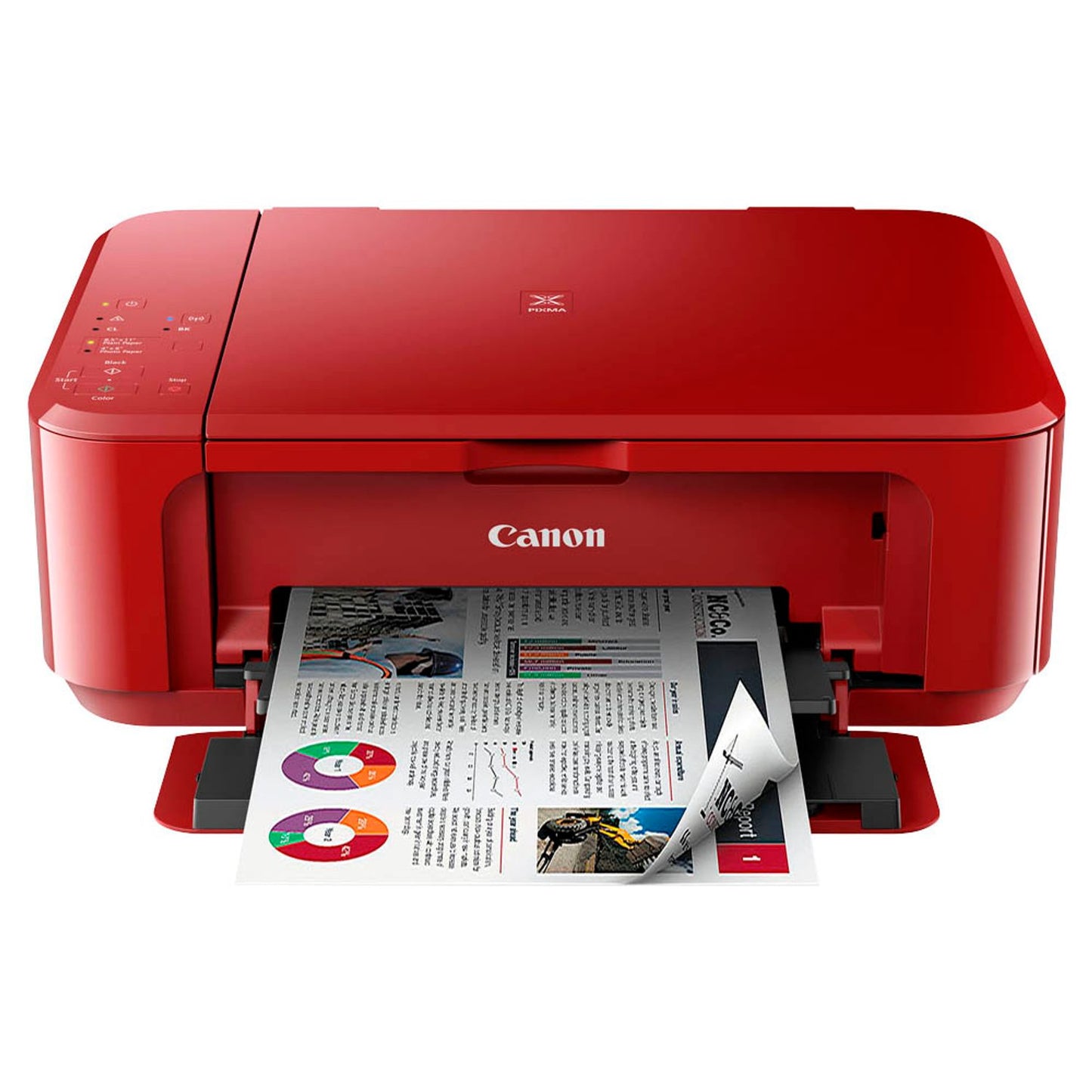 Canon PIXMA MG3650S 3 in 1 Tintenstrahl-Multifunktionsdrucker rot | 0515C112