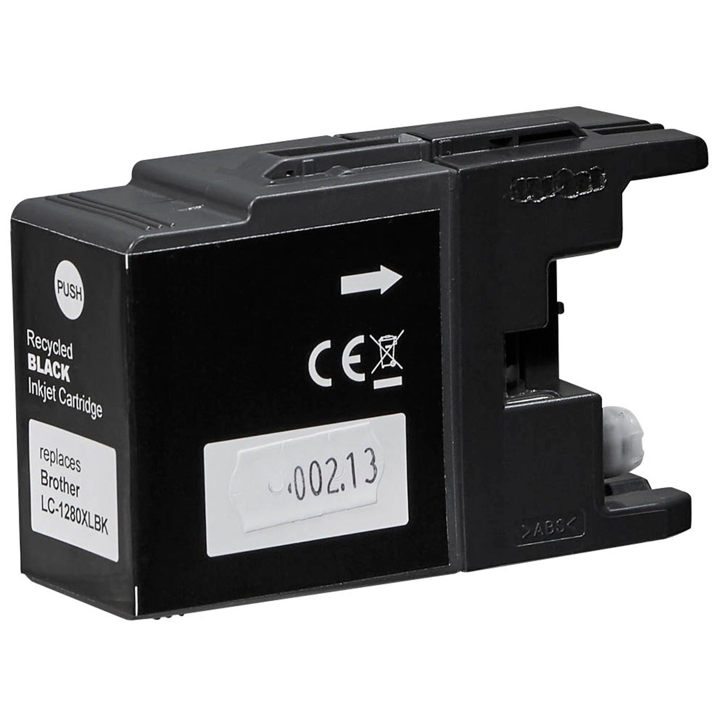 dots schwarz Druckerpatrone kompatibel zu brother LC-1280XLBK | 1524,4001-DOTS