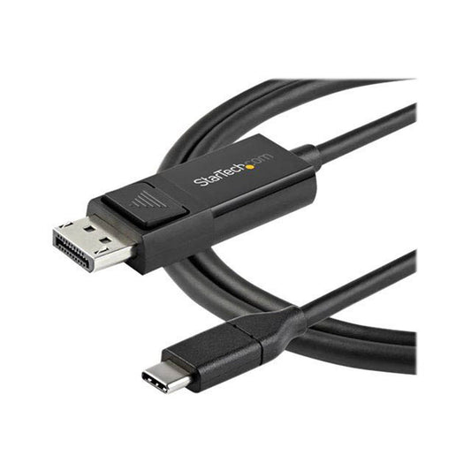 StarTech.com USB C/DisplayPort Kabel 2,0 m schwarz | CDP2DP2MBD