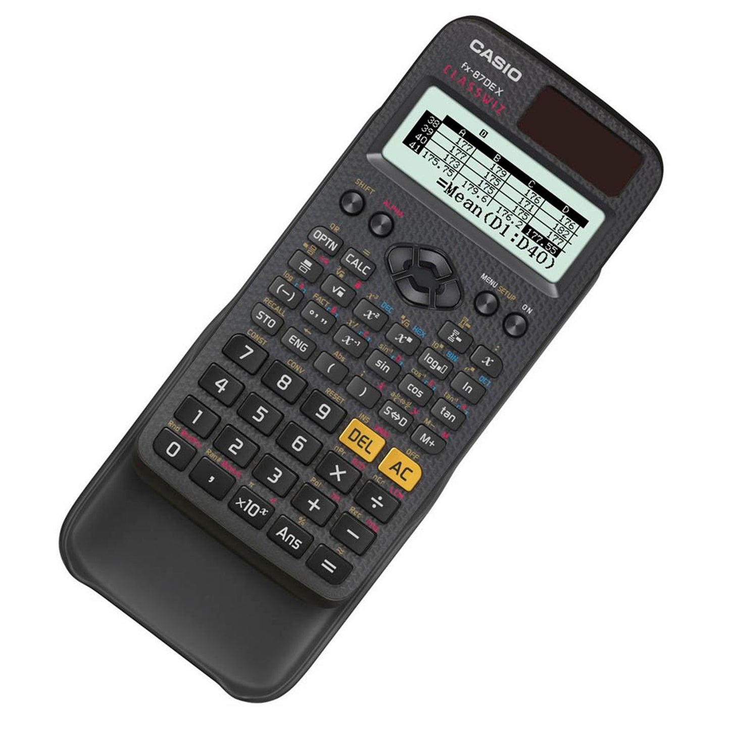 CASIO FX-87DE X Wissenschaftlicher Taschenrechner schwarz | FX-87DEX