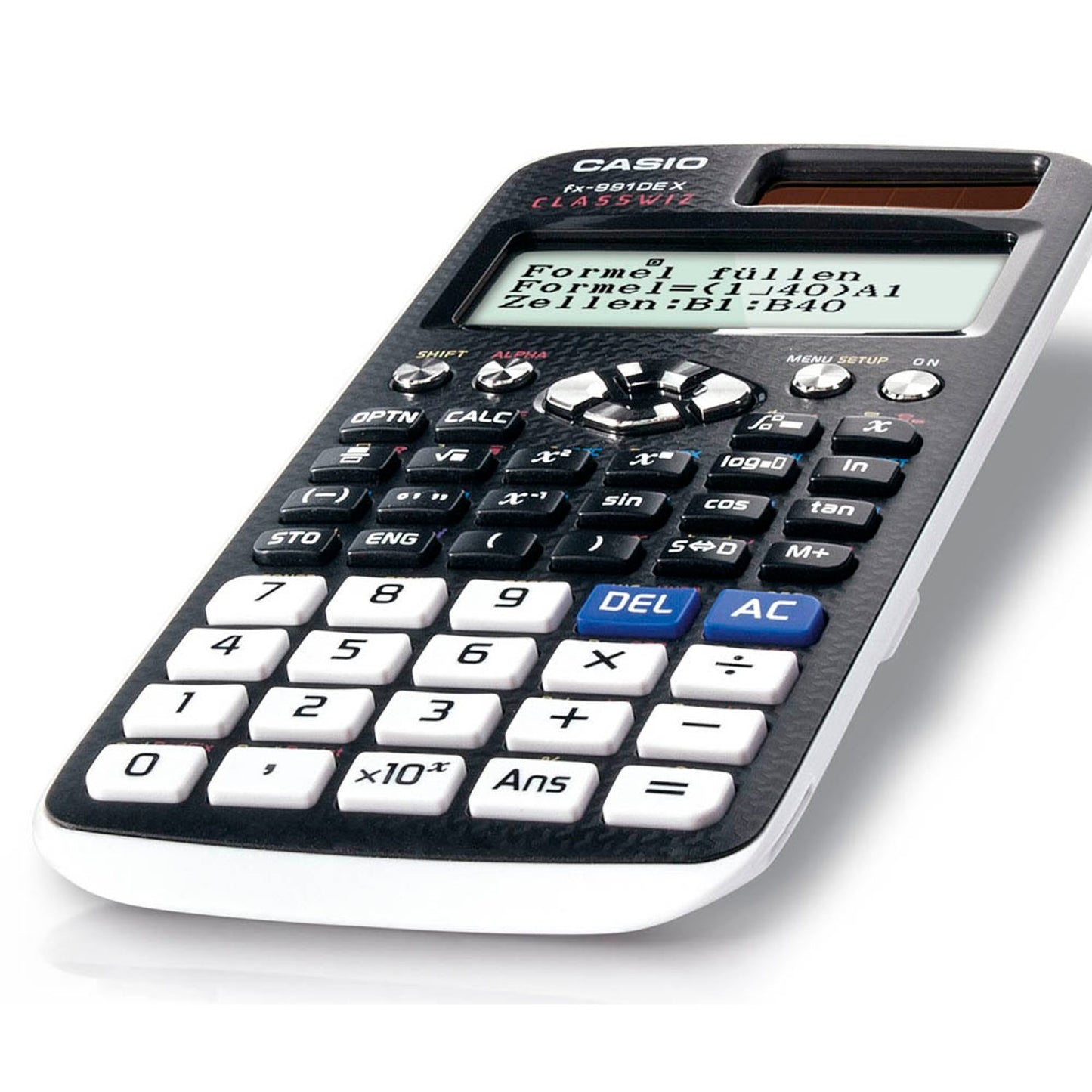 CASIO FX-991DE X Wissenschaftlicher Taschenrechner schwarz | FX-991DEX