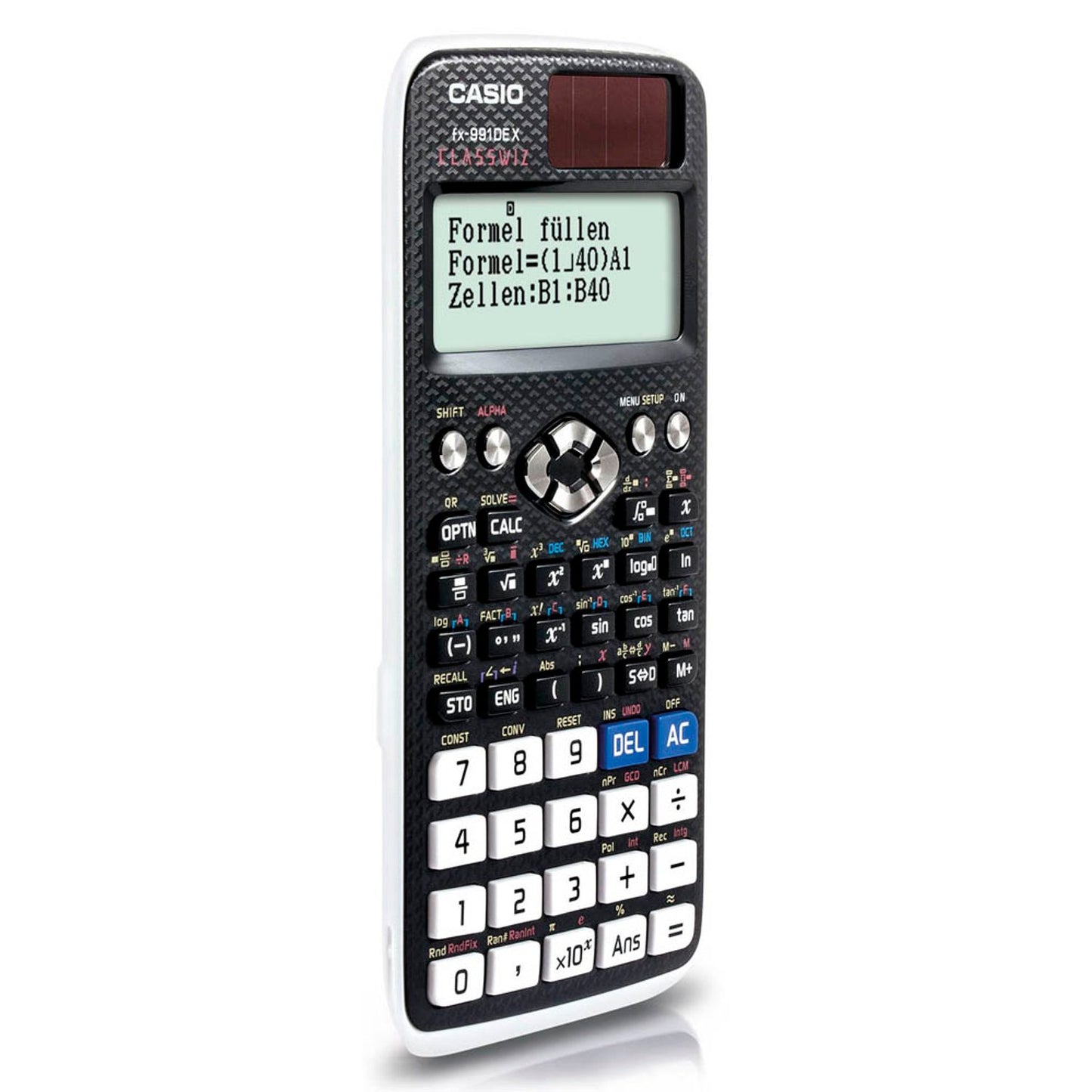 CASIO FX-991DE X Wissenschaftlicher Taschenrechner schwarz | FX-991DEX