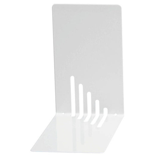 MAUL Buchstützen weiß 8,5 x 14,0 x 14,0 cm | 3501002 | 1 Pack = 2 St.