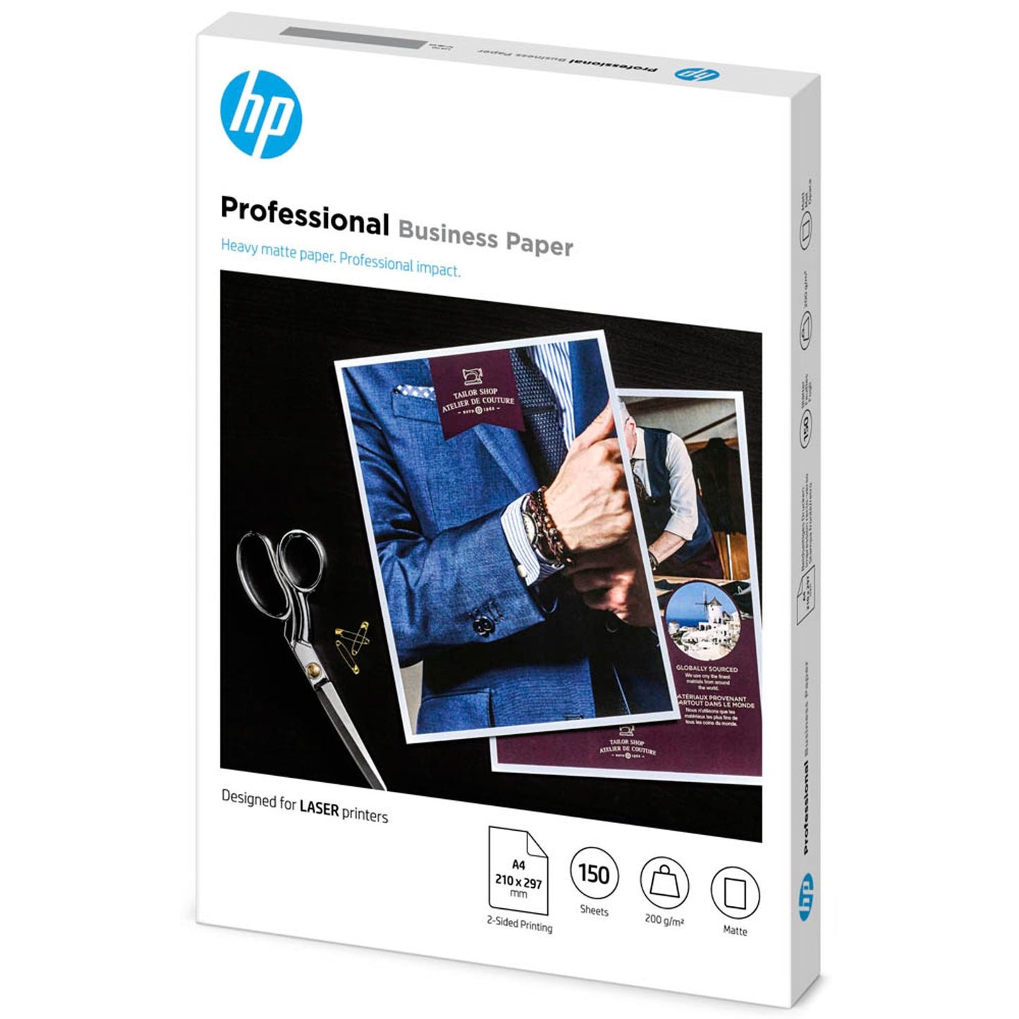 HP Fotopapier DIN A4 matt 200 g/qm | 7MV80A | 1 Pack = 150 Blatt