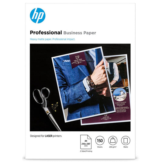 HP Fotopapier DIN A4 matt 200 g/qm | 7MV80A | 1 Pack = 150 Blatt