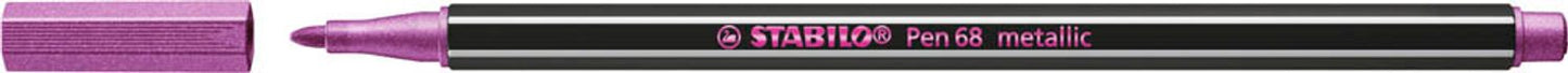 STABILO Pen 68 metallic Filzstift, 1 St.