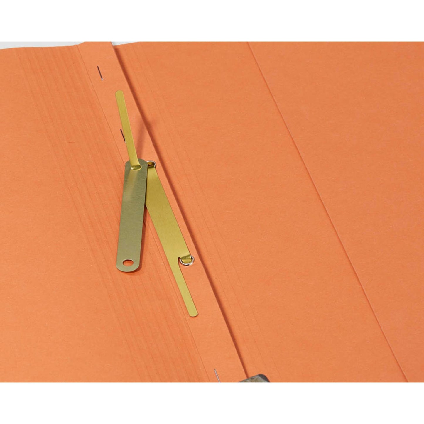 MOOG & LANGENSCHEIDT Deckleisten für Hefter messing | 13708 | 1 Pack = 100 St.
