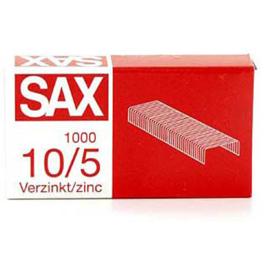 sax design Heftklammern No.10 | 1-105-00 | 1 Pack = 1.000 St.