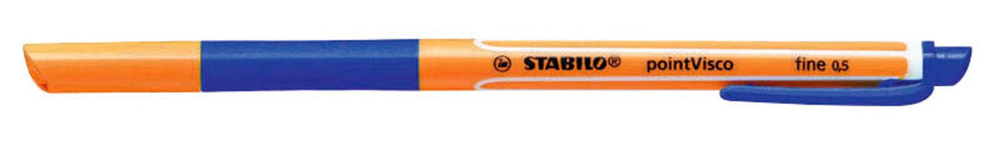 STABILO pointVisco Gelschreiber orange 0,5 mm, 10 St.
