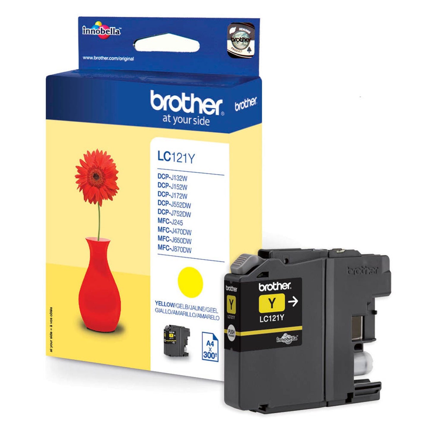 brother LC-121Y gelb Druckerpatrone | LC121Y