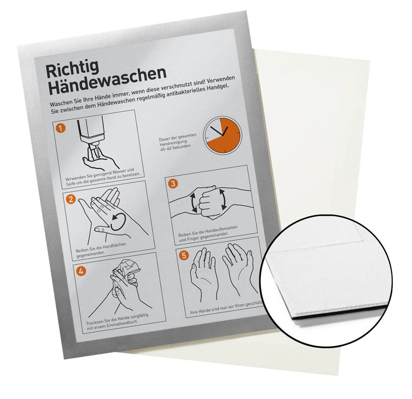 DURABLE Magnetrahmen DURAFRAME® GRIP A4, A4, 1 St.