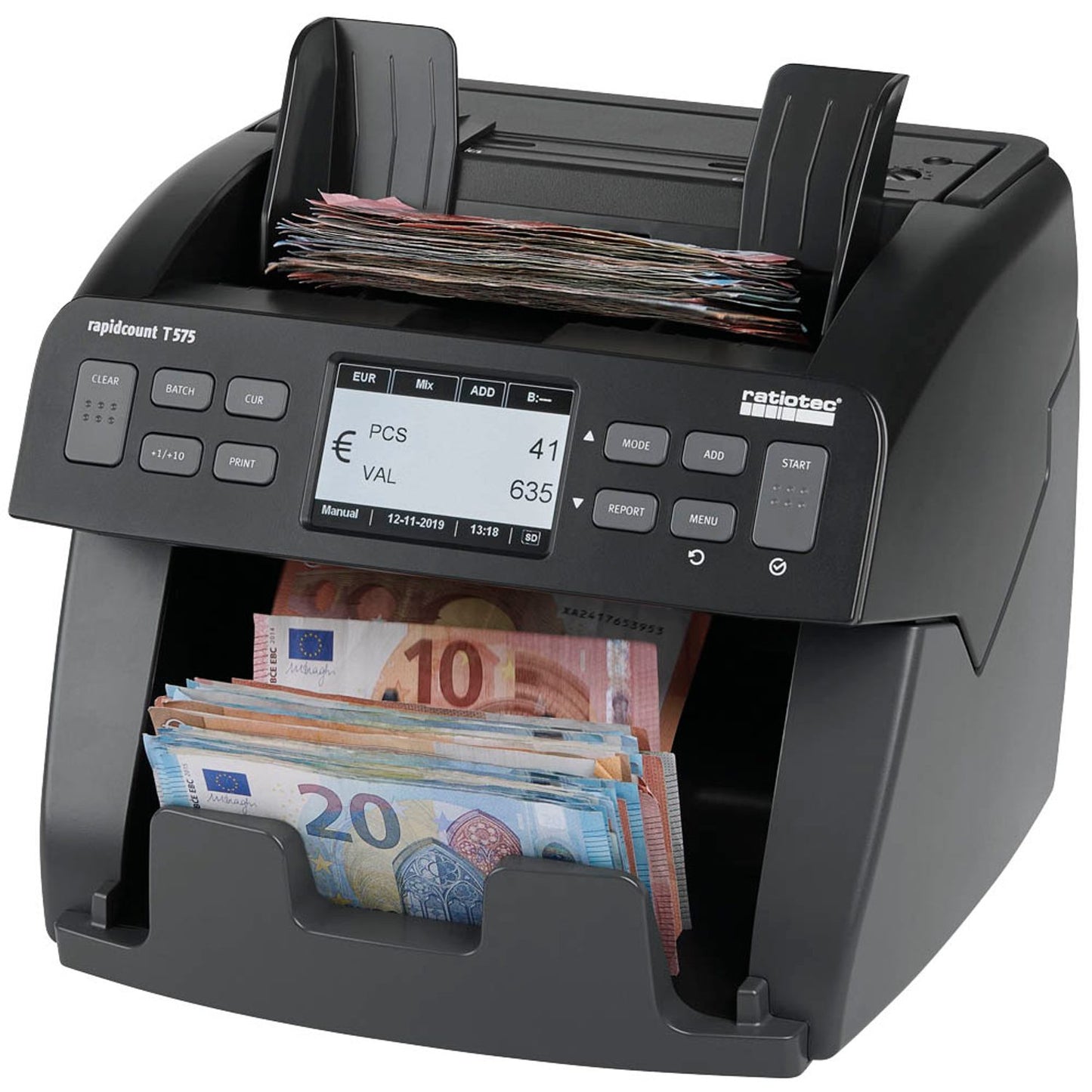 ratiotec Banknotenzähler rapidcount T 575 | 947217
