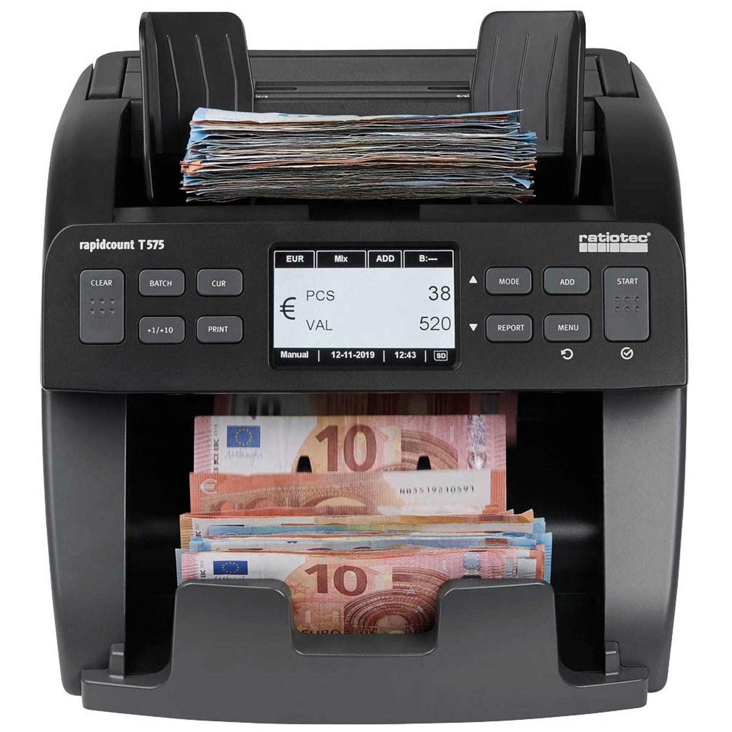 ratiotec Banknotenzähler rapidcount T 575 | 947217