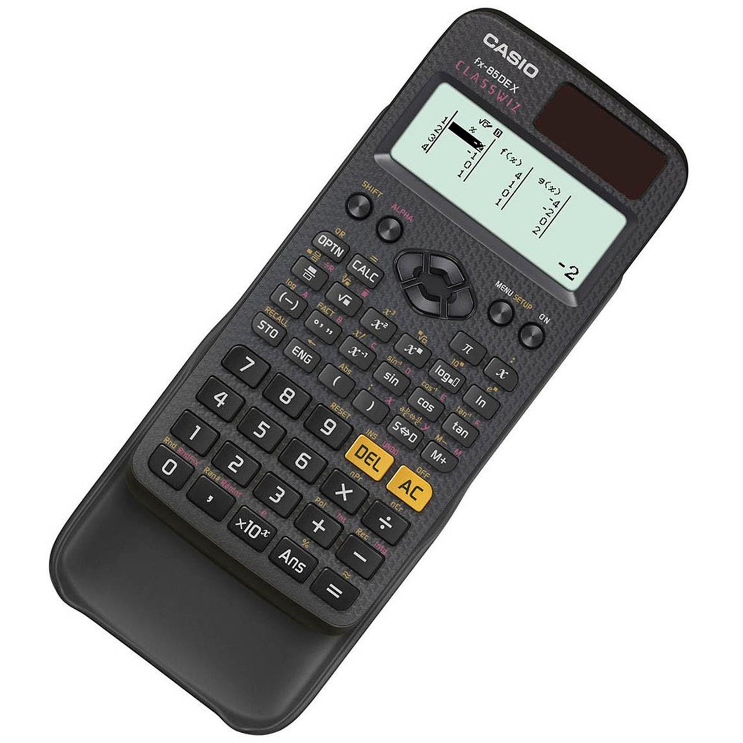 CASIO FX-85DE X Wissenschaftlicher Taschenrechner schwarz | FX-85DEX