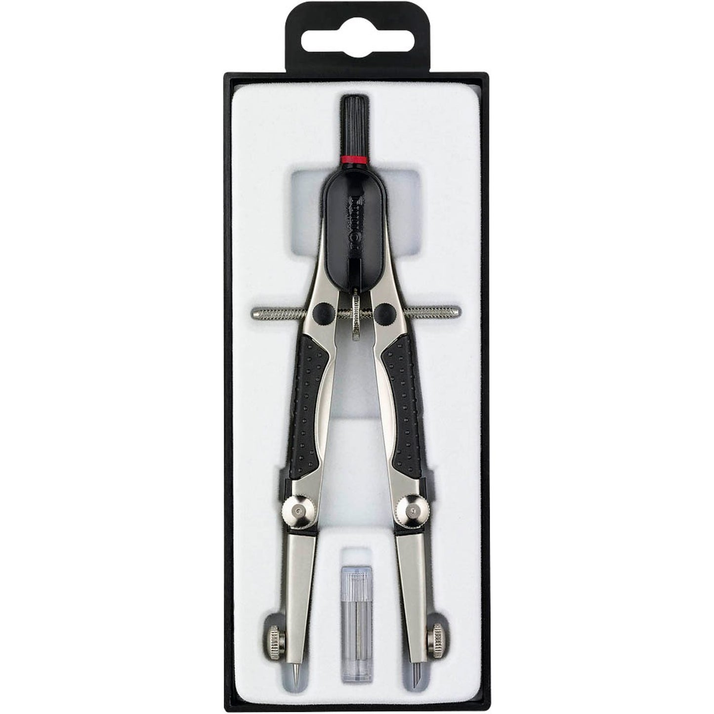rotring Zirkel COMPACT schwarz/rot | S0676580