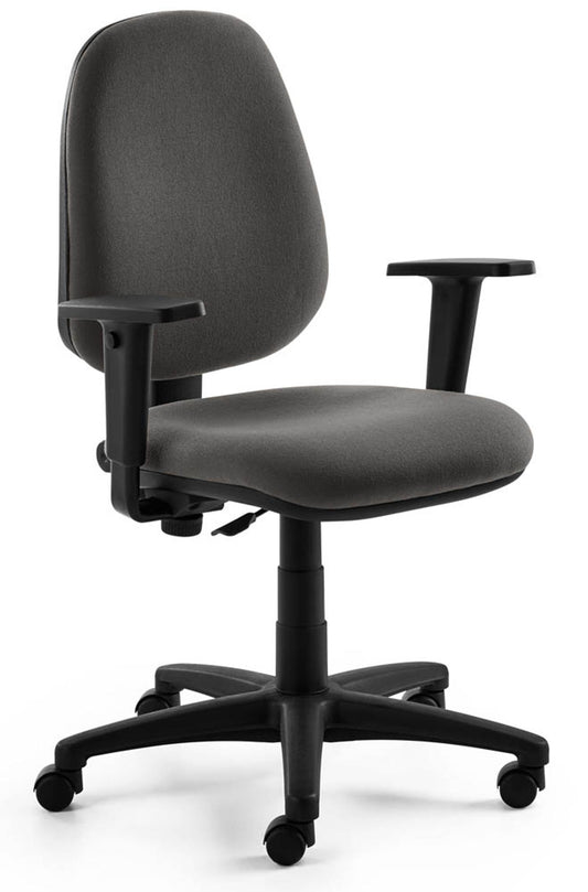 Mayer Bürostuhl myALPHA Stoff , Gestell schwarz
