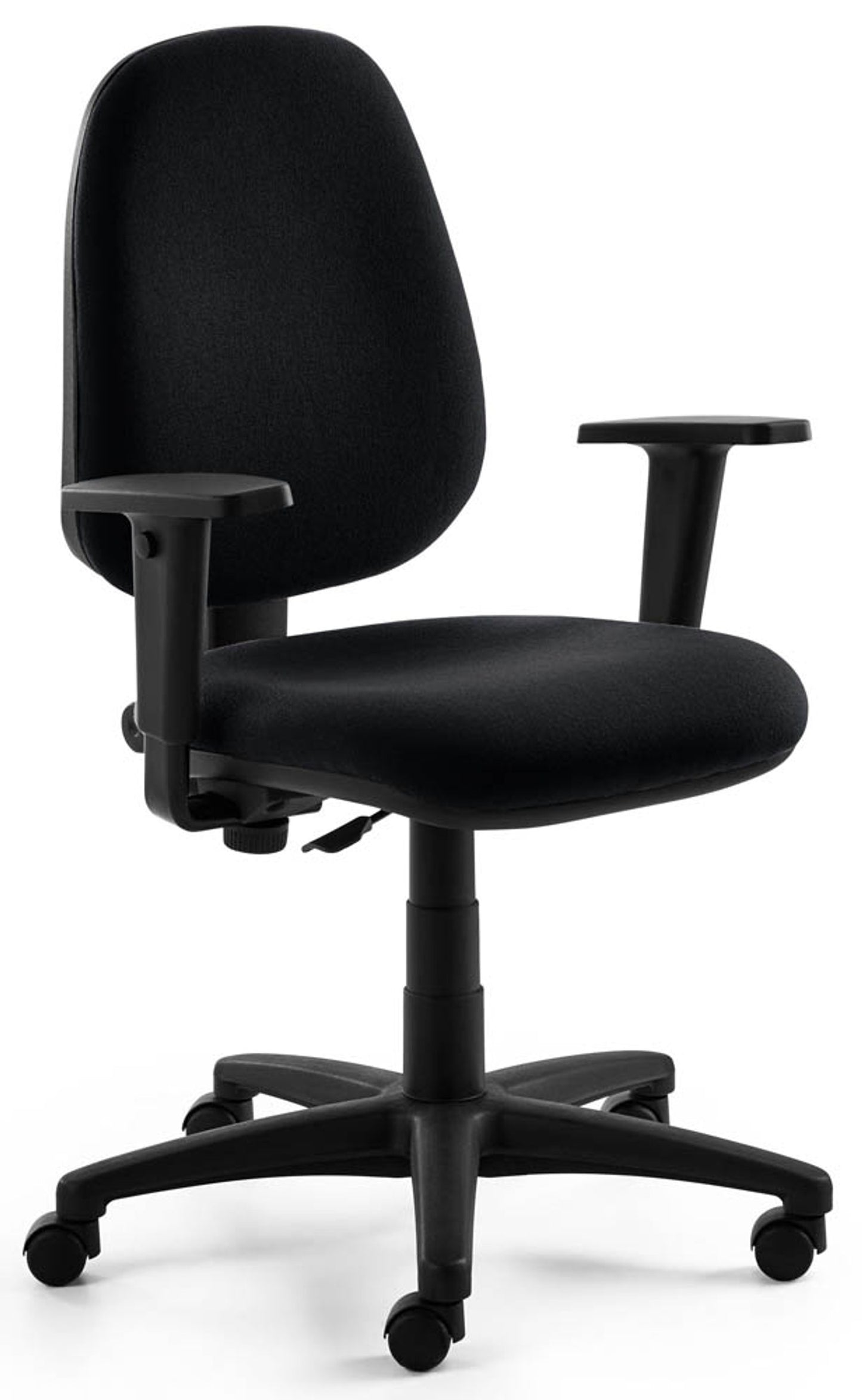 Mayer Bürostuhl myALPHA Stoff , Gestell schwarz