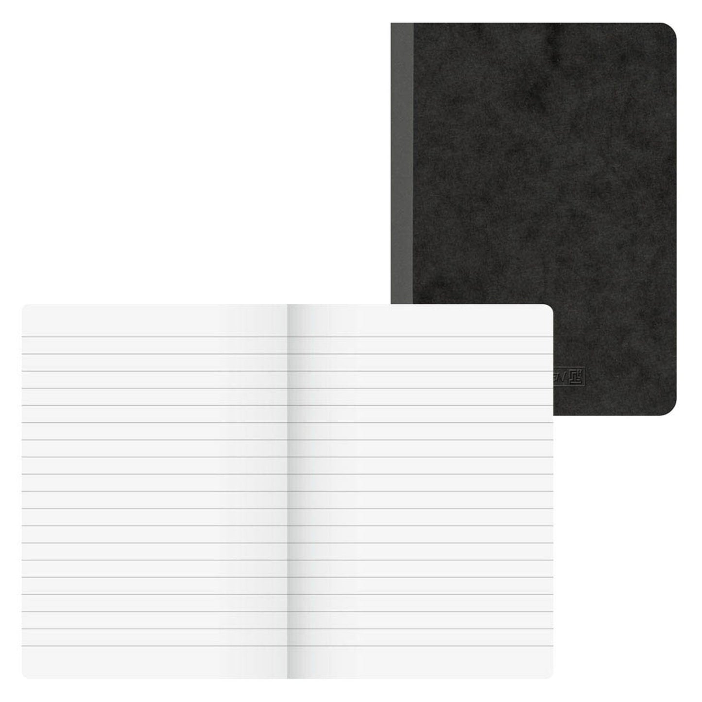 BRUNNEN Notizbuch FACT!plus DIN A6, schwarz Softcover 192 Seiten