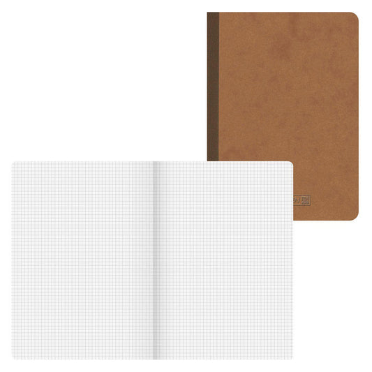 BRUNNEN Notizbuch FACT!plus DIN A5, hellbraun Softcover 192 Seiten