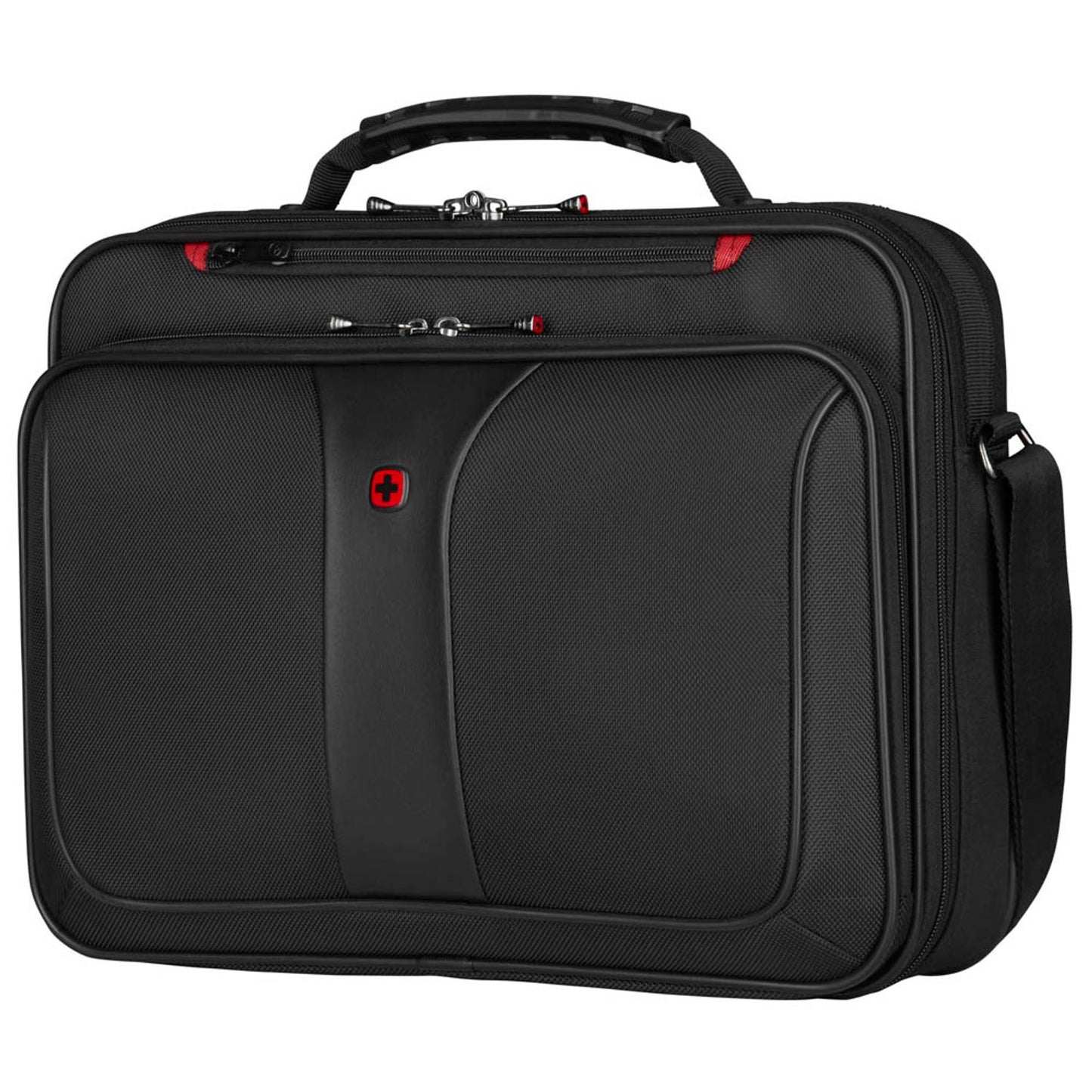 WENGER Laptoptasche Legacy Slim Kunstfaser schwarz bis 40,6 cm (16 Zoll) | 600647